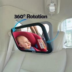 Regulowane Lusterko do auta 360° Akuku A0646 do obserwacji dziecka w samochodzie